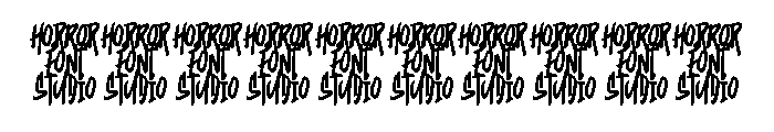 Vampyr Castle Font OTHER CHARS