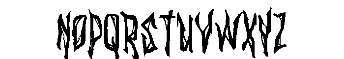 Vampyr Castle Font UPPERCASE
