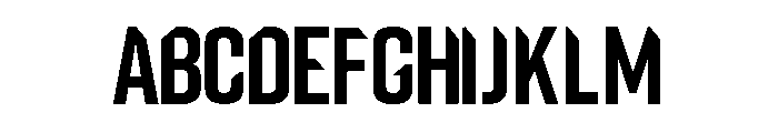 VanFonting Font UPPERCASE