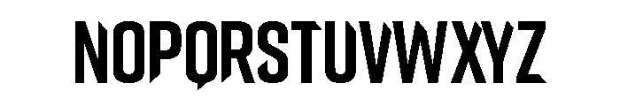 VanFonting Font UPPERCASE