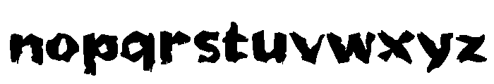 Vanasin Font LOWERCASE