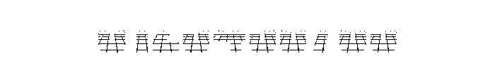 VanchromeGrid-Regular1 Font OTHER CHARS