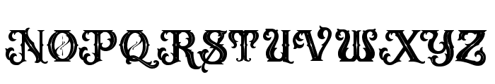 Vanguard FREE Font UPPERCASE