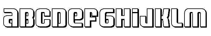 Vanguardian 3D FONT