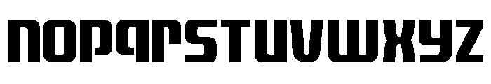 Vanguardian Compact Font LOWERCASE