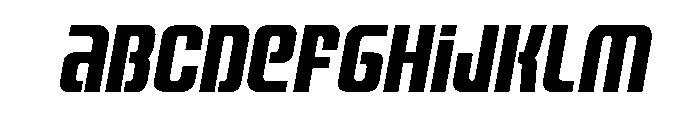 Vanguardian Condensed Italic FONT
