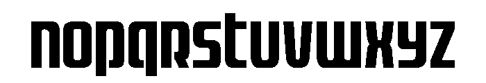 Vanguardian Condensed Font UPPERCASE