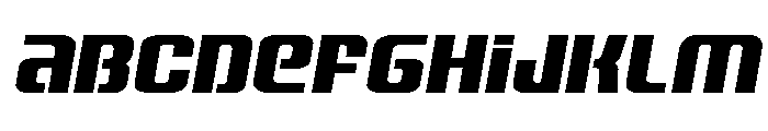 Vanguardian Expanded Italic FONT