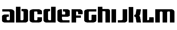 Vanguardian Expanded Font UPPERCASE