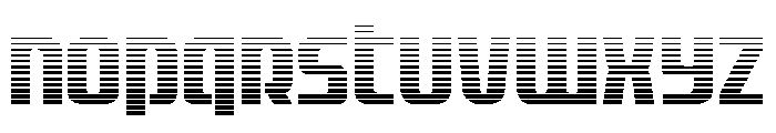 Vanguardian Gradient Font UPPERCASE