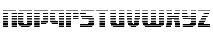 Vanguardian Gradient Font LOWERCASE