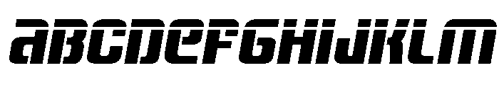 Vanguardian Laser Italic FONT