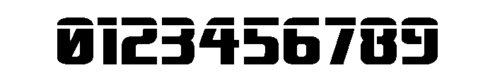Vanguardian Laser Font OTHER CHARS