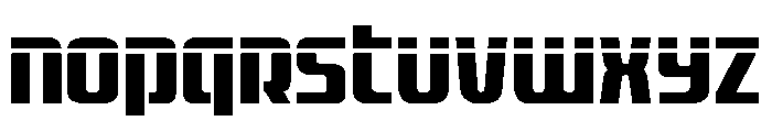 Vanguardian Laser Font UPPERCASE