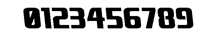 Vanguardian Semi-Leftalic Font OTHER CHARS