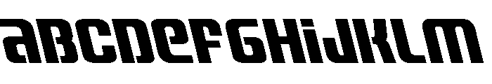 Vanguardian Super-Leftalic FONT