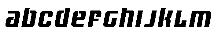 Vanguardian Title Italic Font UPPERCASE