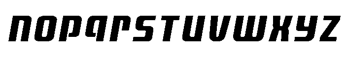 Vanguardian Title Italic Font LOWERCASE