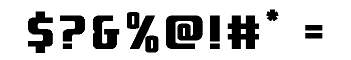 Vanguardian Title Font OTHER CHARS
