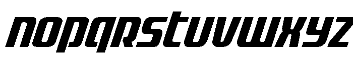 Vanguardian Ultra-Italic Font UPPERCASE