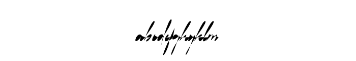 Vaniline Font LOWERCASE