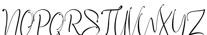 Vanilla Mermaid Font UPPERCASE