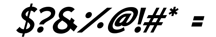 Vanilla Wave Italic Font OTHER CHARS
