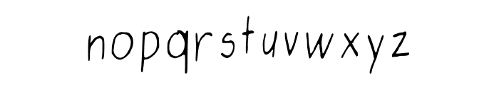 Vanilla_Ice-Cream Font LOWERCASE