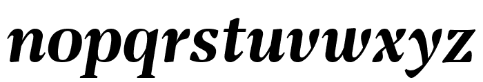Vanio Trial Bold Italic Font LOWERCASE