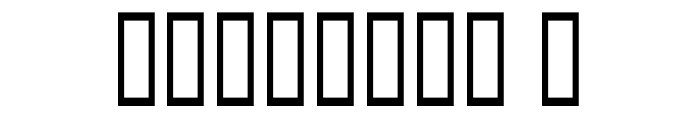 Vanity-BoldNarrow Font OTHER CHARS