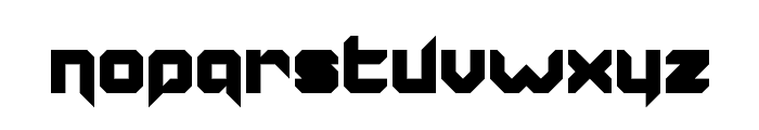 Vannoidyk Font LOWERCASE