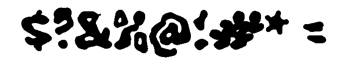 Vanshoty Font OTHER CHARS