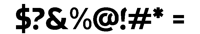 Vaoi Regular Font OTHER CHARS