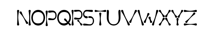 Variant 4 GeM Font UPPERCASE