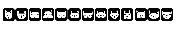 Various Cats Regular Font UPPERCASE