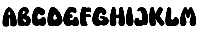 Various DEMO Regular Font UPPERCASE