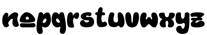 Various DEMO Regular Font LOWERCASE
