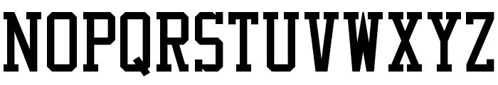 Varsity Classic Serif B Font UPPERCASE