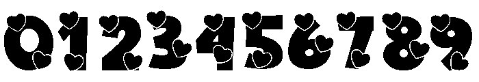 Varsity Valentine Font OTHER CHARS