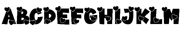 Varsity Valentine Font UPPERCASE