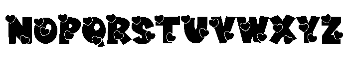 Varsity Valentine Font LOWERCASE