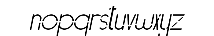 Vasaggy Demo Italic Font LOWERCASE