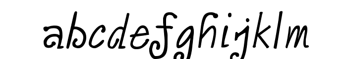 Vasallo Regular Font LOWERCASE
