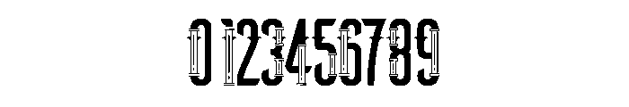 Vastenburg Typeface Regular Font OTHER CHARS