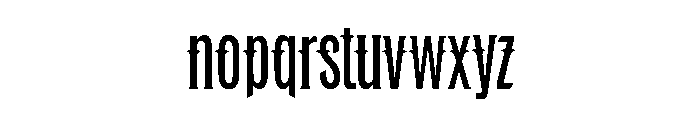 Vastenburg Typeface Regular Font LOWERCASE