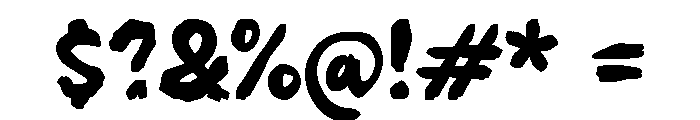 Vasya Font OTHER CHARS