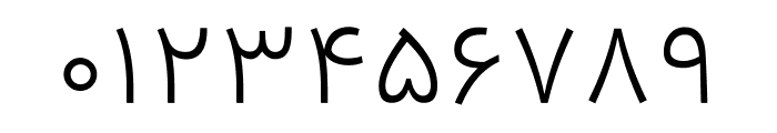 Vazir Thin FD-WOL Font OTHER CHARS