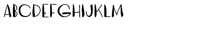 Vagabundo Medium Font LOWERCASE