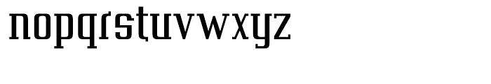 Vahika Regular Font LOWERCASE