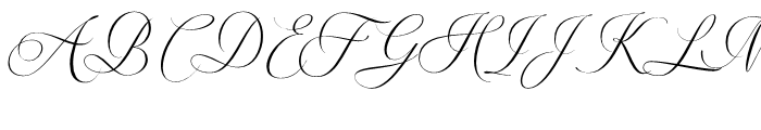 Valentia Condensed Regular Font UPPERCASE